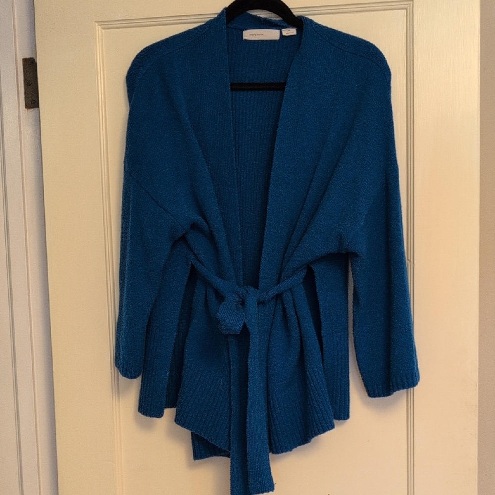 Elegant Blue Women's Cardigan